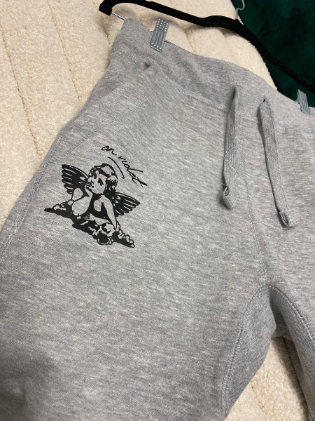 Heaven Sent OV Joggers on violet