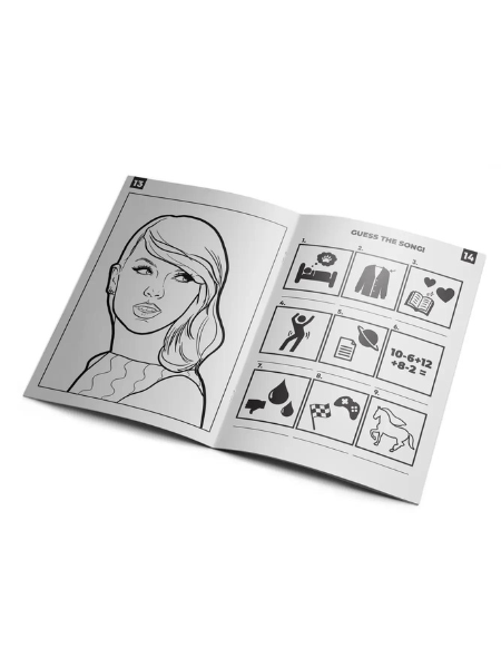 Taylor Swift Activity Book – on violet