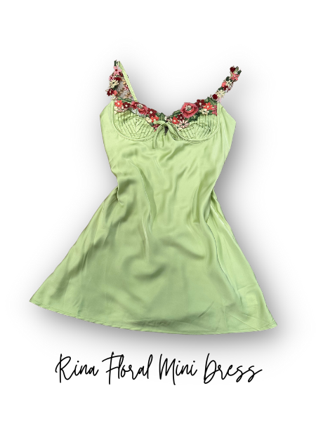 Rina Floral Mini Dress