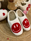 Red Happy Face Slippers