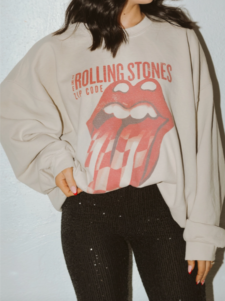 Rolling Stones Sand Sweatshirt