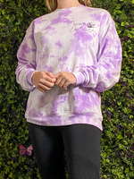 On Violet Tie Dye Sweatshirt PRE-ORDER